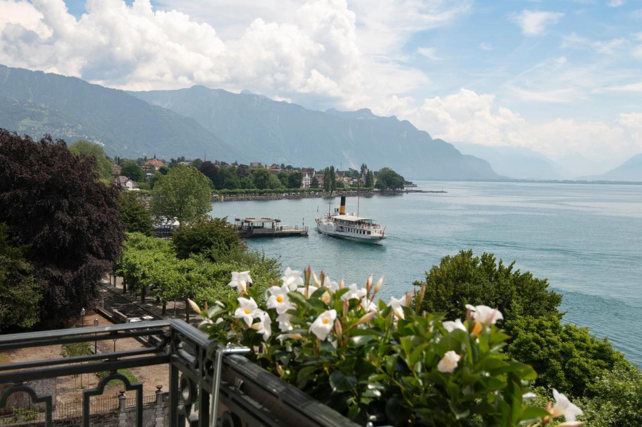 Hotel Des Trois Couronnes & Spa - The Leading Hotels Of The World Vevey Eksteriør billede