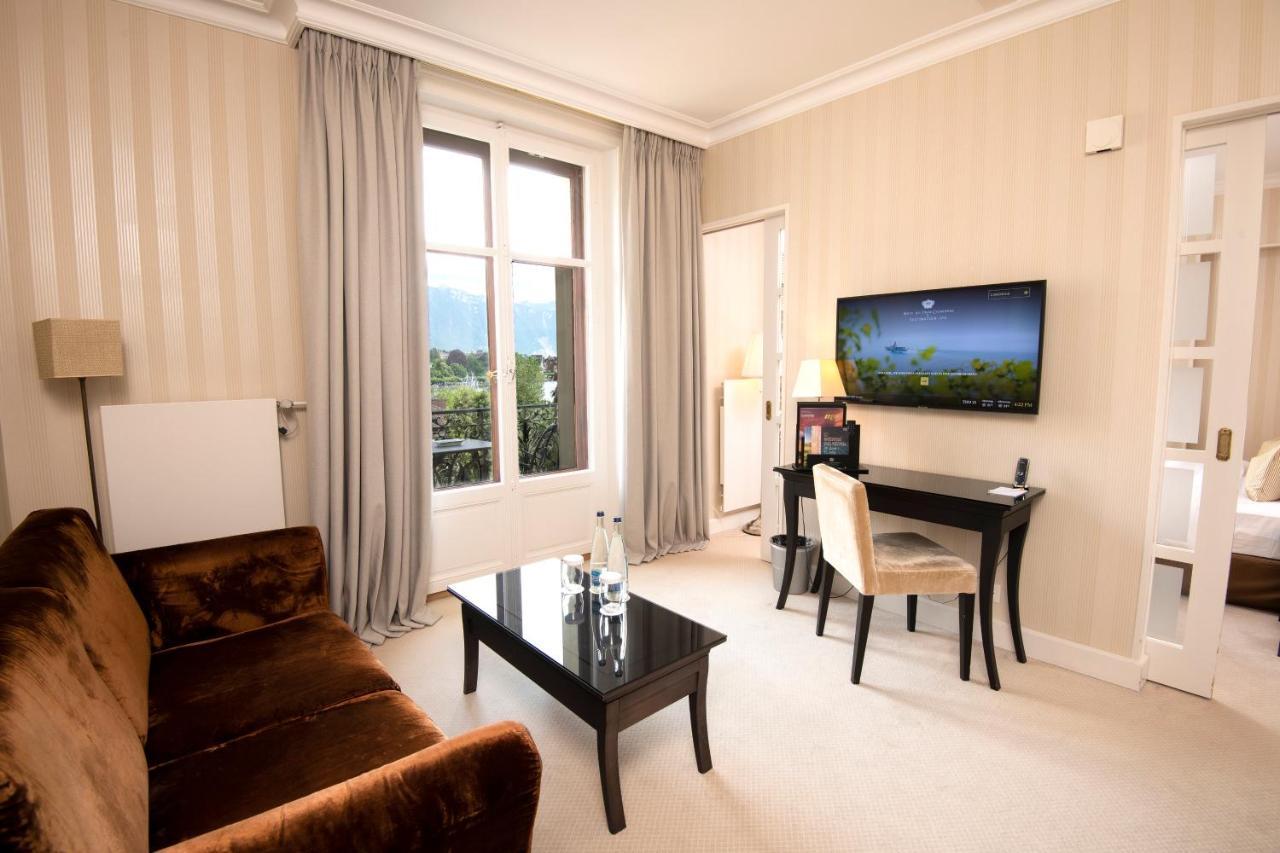 Hotel Des Trois Couronnes & Spa - The Leading Hotels Of The World Vevey Eksteriør billede