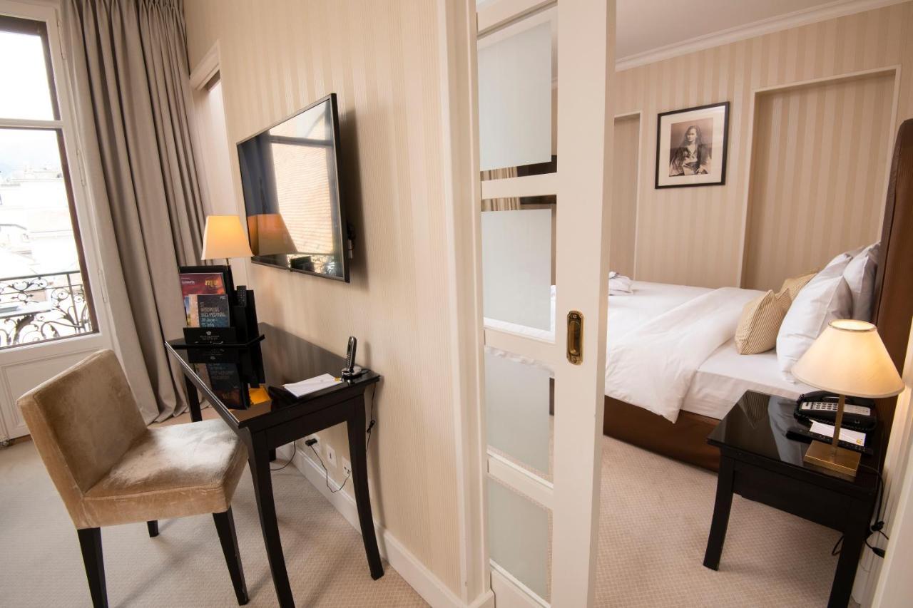 Hotel Des Trois Couronnes & Spa - The Leading Hotels Of The World Vevey Eksteriør billede
