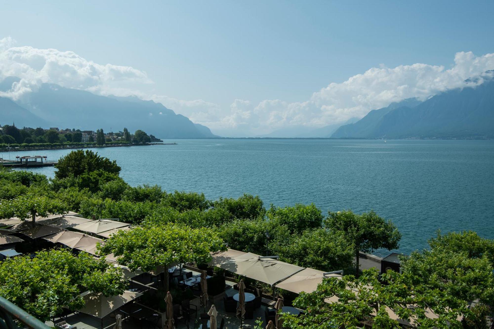 Hotel Des Trois Couronnes & Spa - The Leading Hotels Of The World Vevey Eksteriør billede