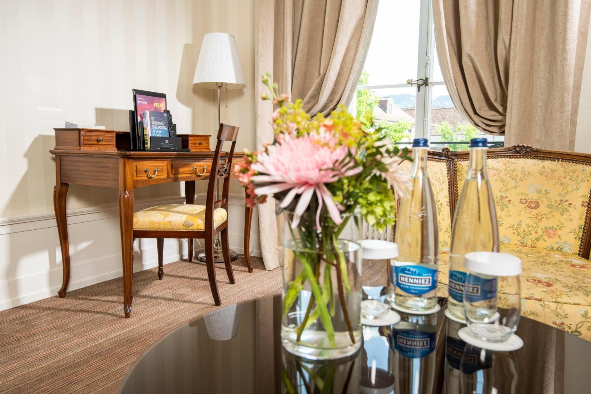 Hotel Des Trois Couronnes & Spa - The Leading Hotels Of The World Vevey Eksteriør billede