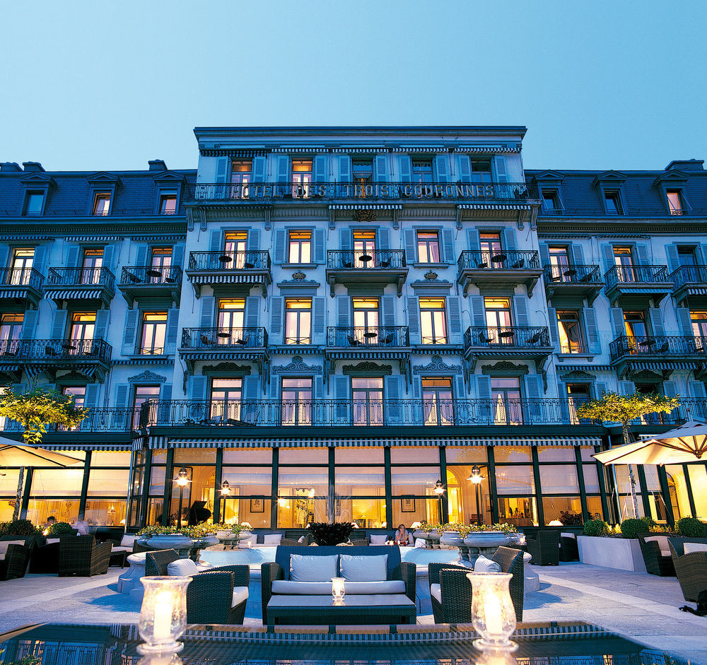 Hotel Des Trois Couronnes & Spa - The Leading Hotels Of The World Vevey Eksteriør billede